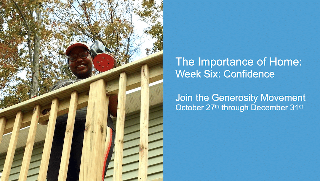The Importance of Home: Confidence
