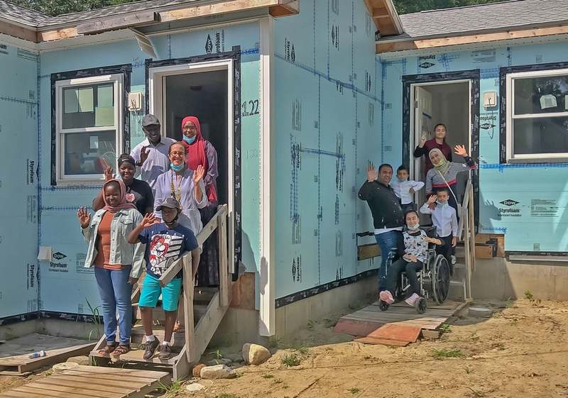 The Day – Two Refugee Families Receive New Homes in Norwich